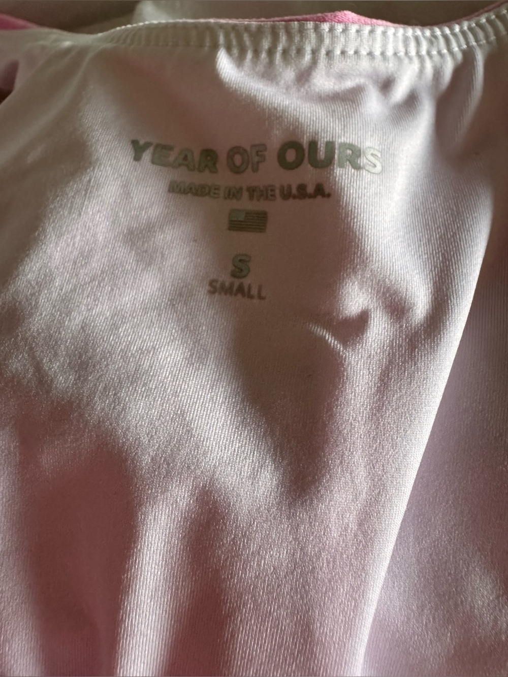 YEAR OF OURS x LINDSAY HARROD COLLAB SHORT/ BRA SET - SIZE XS & S- LIKE NEW! - Picture 6 of 6